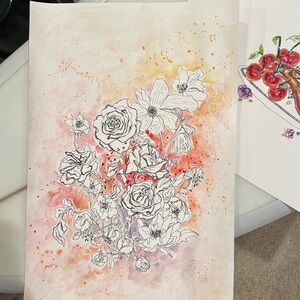 Floral/Botanical Mixed Media/Original Art
